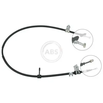 Cable de accionamiento, freno de estacionamiento A.B.S. K17978 Artesanal
